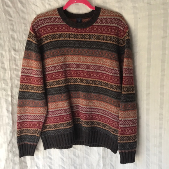Gap Lamb’s 100% Wool sweater Sz L